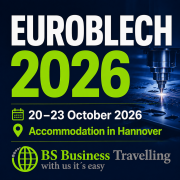 EuroBLECH 2026 in Hannover: Accommodation for Sheet Metal Working Professionals